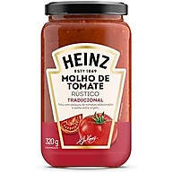 Heinz Rústico: Molho Tomate Tradicional 320g - imagem 4