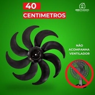 Hélice para Ventilador Mondial Super Turbo VTX 40cm 8 Pás - Reforço de Potência e Silêncio - imagem 2