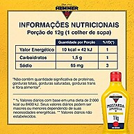 Mostarda Amarela Americana Hemmer Squeeze 1kg: Sabor Intenso! - imagem 4