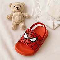 Chinela de Bebê Homem-Aranha com Elástico: Conforto e Estilo para os Pezinhos do Seu Herói - imagem 1