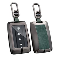 HIBEYO Capa Chaveiro Premium Liga e Couro para GWM WEY Tank 300/500 - Verde Elegante - imagem 2