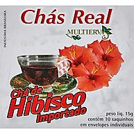 Chá Real Hibisco: Sabor e Bem-Estar 1,5g - imagem 1