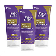 Hidrata Focinho Pet Clean: Kit com 3 - 60g - imagem 1