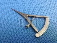CASTROVIEJO Caliper Graduated 0-40MM Straight 3.5" HIGH Premium Grade (HTI BRAND) - imagem 1