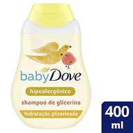 Shampoo Baby Dove Hidratação Glicerinada 400ml - Suave e Hipoalergênico para Bebês - imagem 3