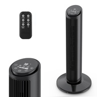 Ventilador Torre Hivento 6m/s - 3 Velocidades, Oscilação 70°, Timer 15h, Controle Touch - Ideal para Quarto e Sala - imagem 1