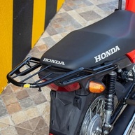 Bagageiro Reforçado Tref para Honda Pop 110 (2015+): Longo e Preto - Máxima Carga com Estilo! - imagem 4