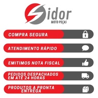 Amortecedor Cromado BUXI/GP7 para Honda Biz 125 e Pop 100 - Par - imagem 3