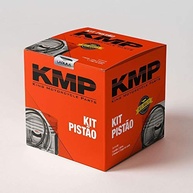 Kit Pistão Completo KMP com Anéis para Honda CG Titan 2002/ ES/KS - Medida 0.50 - imagem 3