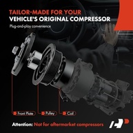 Kit Embreagem Compressor Ar Condicionado A-Premium para Honda Accord, Crosstour, Acura RDX, TSX, TL - imagem 4
