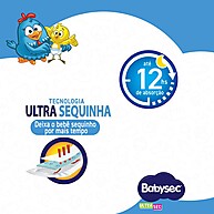 Fralda Babysec Galinha Pintadinha XXG: Conforto e Proteção por até 12 Horas - imagem 2
