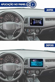 Central Multimídia H-TECH 9" Android para Honda HRV (2015-2021) com Android Auto, CarPlay e Câmera de Ré - imagem 5