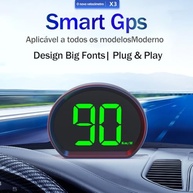 Head-Up Display (HUD) para Carros: GPS Velocímetro Digital 3" HD com Números Verdes - Visão Clara e Segurança na Estrada - imagem 4