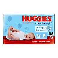 Huggies Tripla Proteção P: 288 Fraldas para Bebê! - imagem 1
