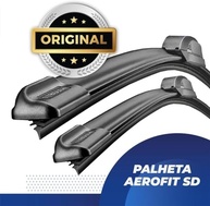 Par de Palhetas Limpador Parabrisa Bosch Aerofit Original Hyundai HB20S (2013-2019) - imagem 5