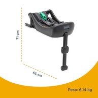 Base Isofix Joie I-snug Preto: Segurança e Praticidade para o seu Bebê - imagem 3