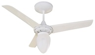 Ventilador de Teto Aliseu Iceberg Branco 220V com Controle de Parede - Silencioso e Econômico - imagem 1