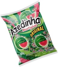 Bala Mastigável Azedinha Melancia Original Icekiss 500g - imagem 3