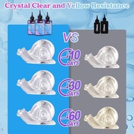 Resina UV Cristalina 300g - Cura Rápida, Baixa Viscosidade, Ideal para Artesanato e Moldes - imagem 5