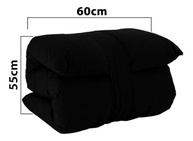 Colchonete Futon Solteiro Dobrável de Espuma Confortável e Compacto – Ideal para Viagens, Camping e Visitas - imagem 4