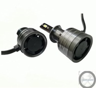 Par de Lâmpadas Ultra LED ASX H1: Iluminação Potente 10000 Lúmens 6000K - imagem 5