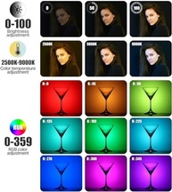 Luz de Vídeo ULANZI VL120 RGB: Iluminação Profissional Portátil para Criadores de Conteúdo - imagem 3