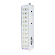 Luminária de Emergência LED 30 Leds 1W: Iluminação Confiável e Segura - imagem 1