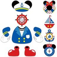 Decoração Magnética para Porta de Cruzeiro: 11 Ímãs Divertidos com Tema Mouse - imagem 1