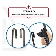 Palhetas Bosch Golf 99-08: Visibilidade Impecável - imagem 2