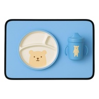 Jogo Americano Infantil Impermeável Azul Bebê 70x50cm - Proteção Divertida para Refeições - imagem 1
