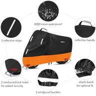 Capa de Moto Premium 300D Impermeável SECELES - Proteção Total para Todas as Estações - imagem 3