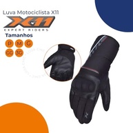 Luva X11 Dry Supertech: Proteção 100% Impermeável para Motociclistas - imagem 3
