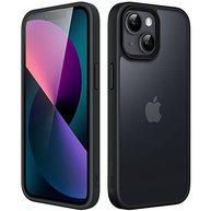 JETech Capa Fosca para iPhone 13 6.1" - Proteção Militar, Anti-Choque e Anti-Impressão Digital (Preto) - imagem 2