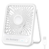 Koonie Ventilador de Mesa USB 180° Inclinável | 3 Velocidades Silencioso com Design Compacto - imagem 2