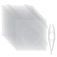 Kit 9 Pegboards Quadrados para Contas Grandes 5mm - Crie Artes Incríveis! - imagem 2