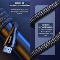 Cabo HDMI 2.1 MPOWER 8K 60Hz 48Gbps - Imagem Incrível e Conexão Plug and Play - imagem 5