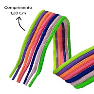 Cadarço Colorido: 7 Pares para um Tênis Incrível! - imagem 1