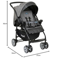 Carrinho de Bebê Burigotto Rio K: Conforto e Segurança para Passeios Inesquecíveis - imagem 3