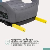 Assento de Elevação Booster Firenze i-Size Preto Infanti - Segurança e Conforto para Viagens - imagem 5