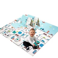 Tapete Térmico Emborrachado Dupla Face Infantil para Atividades - Cidade 1,50x2,00m - imagem 2