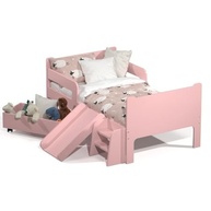 Mini Cama Sonho Kid's Infantil Montessoriana Rosa com Colchão - Segurança e Estilo para o Quarto do Seu Pequeno - imagem 4