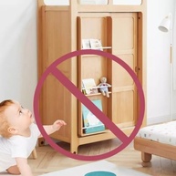 Kit Trava Anti-Queda para Armários e Cômodas - Segurança Infantil com Fixação Adesiva - imagem 5