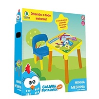 Mesa e Cadeira Galinha Pintadinha Infantil - Monte Líbano | Brinquedo Educativo para Bebês - imagem 3