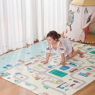 Tapete Térmico Emborrachado Dupla Face Infantil para Atividades - Cidade 1,50x2,00m - imagem 3