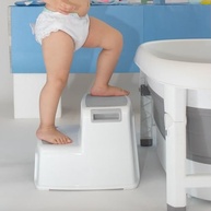 Escadinha Infantil 2 Degraus Clingo - Segurança e Autonomia para o Banheiro - imagem 3