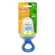 Alimentador Infantil Nûby Azul - Seguro e Prático para Introdução de Alimentos Sólidos - imagem 3