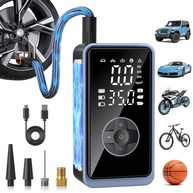 Compressor de Ar Portátil 150PSI 10000mAh: Inflador de Pneu Inteligente para Carro, Moto e Bicicleta - imagem 1