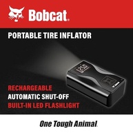 Inflador de Pneu Portátil Bobcat: Bomba de Ar Recarregável com LED e Lanterna - imagem 3