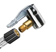 Bico Inflador Universal com Presilha Rápida para Pneus de Carro e Bicicleta - Conector Válvula Bomba 8mm - imagem 3