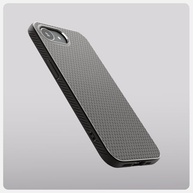 Capa Spigen Liquid Air para iPhone 16e (2025) - Cinza Mármore: Proteção e Estilo Inovadores - imagem 4